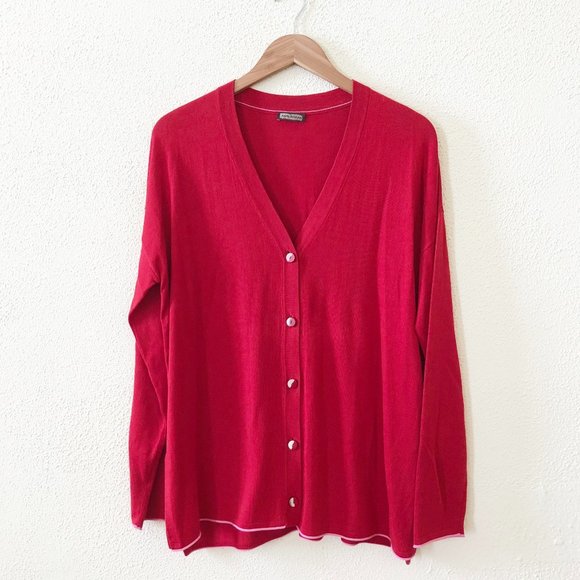 Maliparmi Cotton Cardigan L - Picture 1 of 4